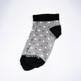 Athletic Dot Mix - Ash / Black and White